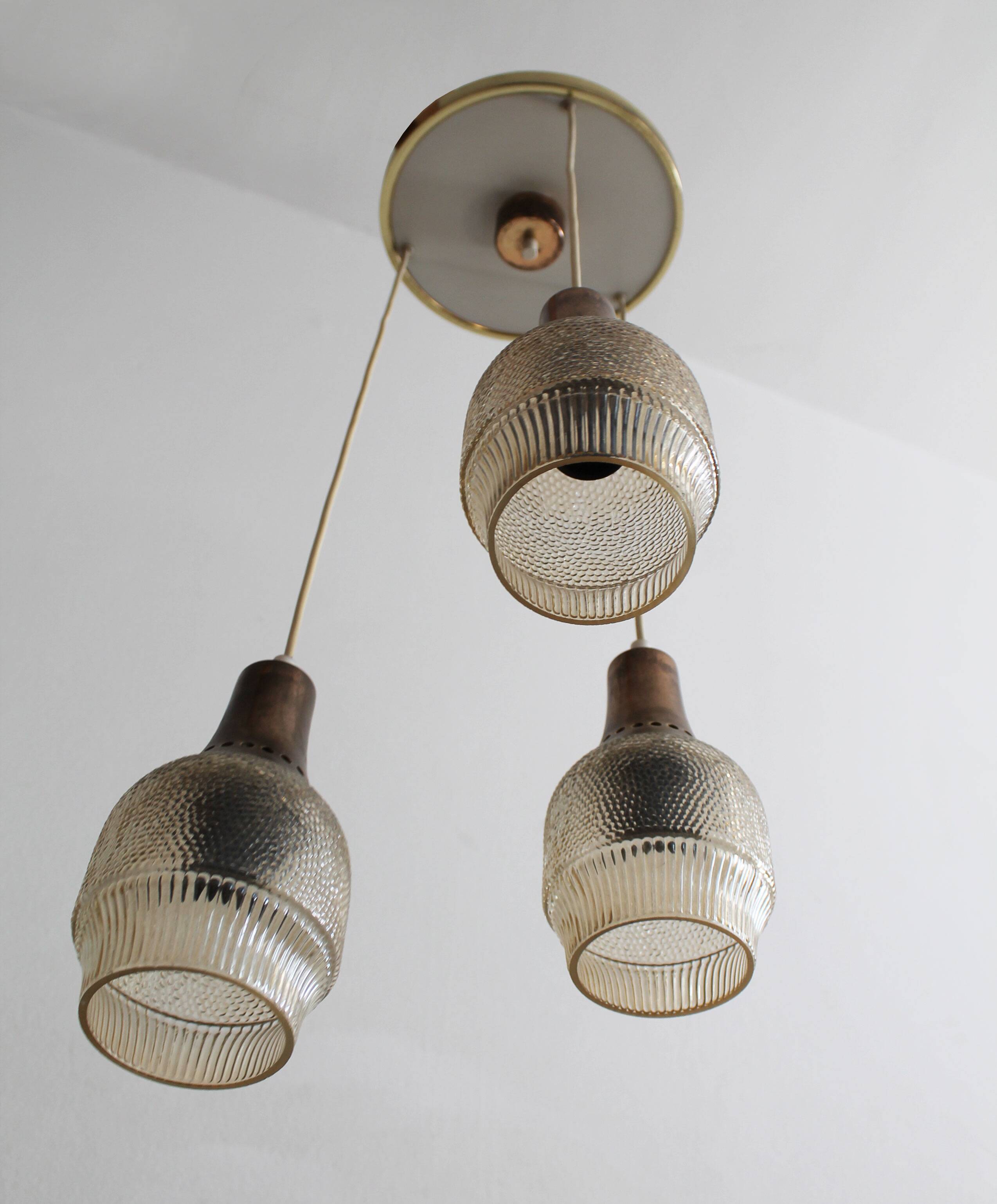 1960's Pendant Ceiling Chandelier