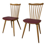 Pair of Baumann Menuet chairs from the 60s