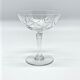 Crystal champagne glass