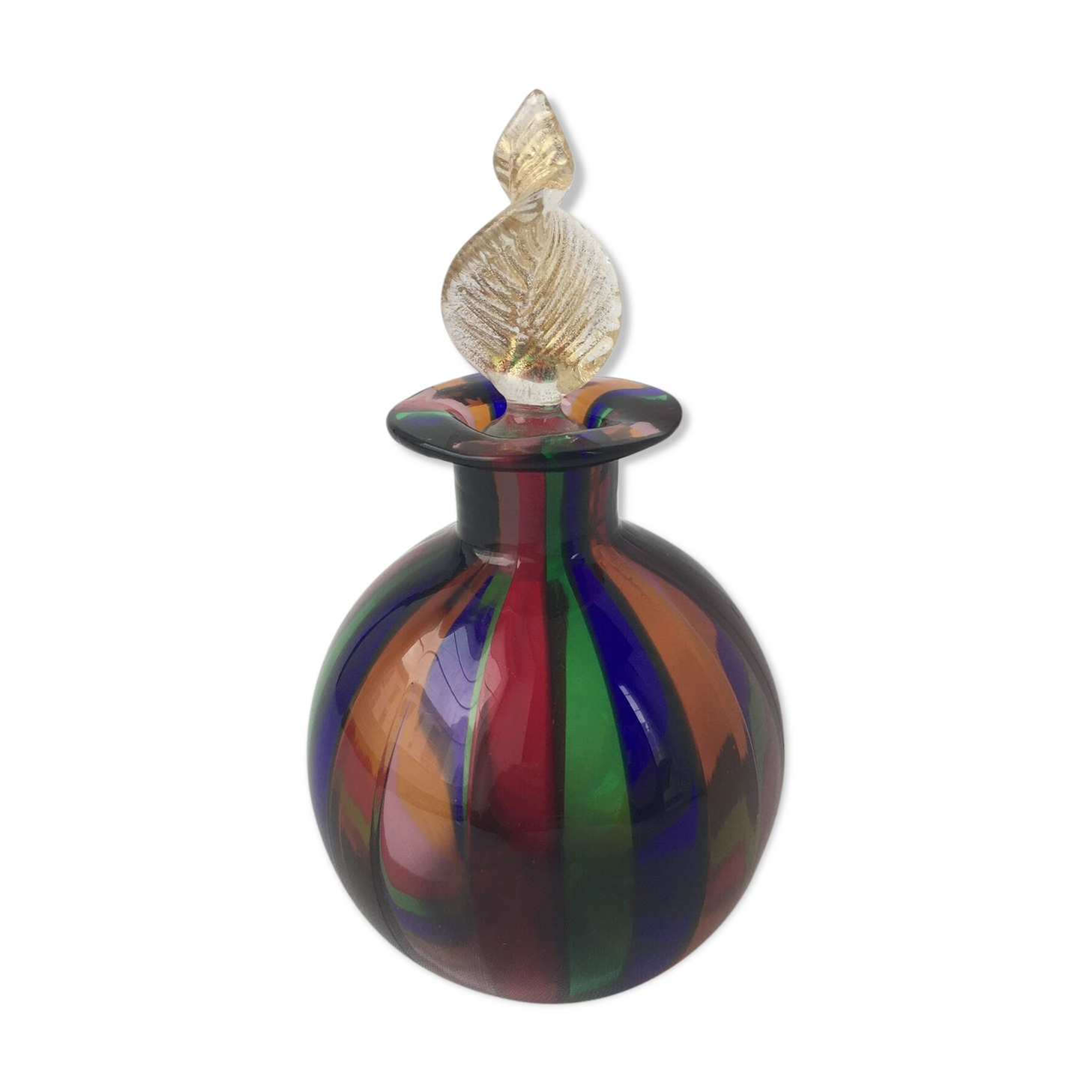 Murano Venitian multicouch coloured glass 1960