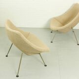 Set of Vintage Oyster Chairs by Pierre Paulin for Artifort, 1960s