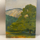 Signed rural landscape, dated 1935