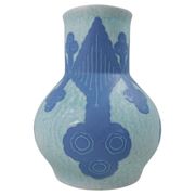 Vase Art Déco Sgraffito Gustavsberg Josef Ekberg Suède 1922