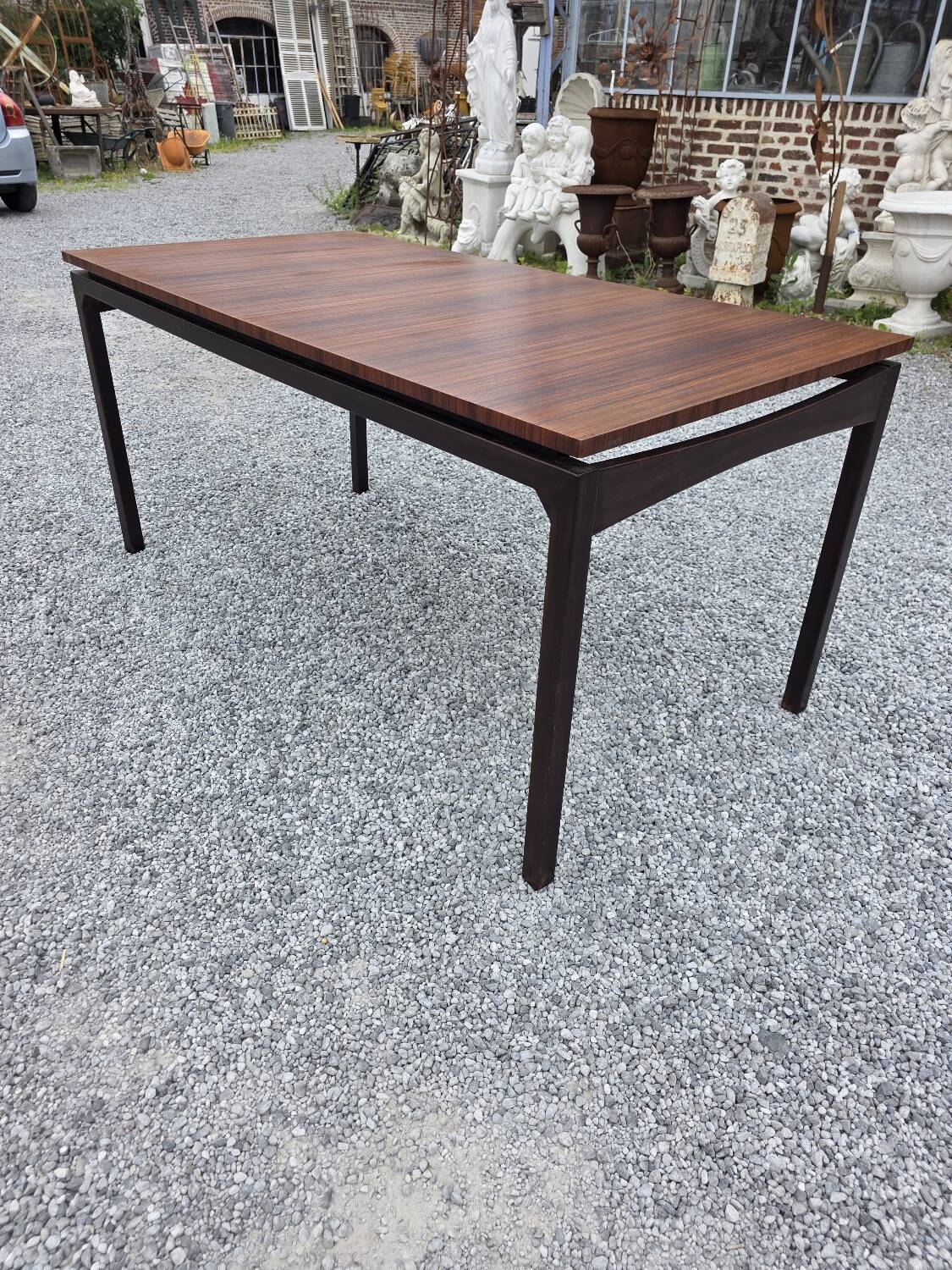Scandinavian rosewood table from the 60s