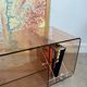 Hi-fi furniture in Plexiglas by Michel Dumas for Roche Bobois.