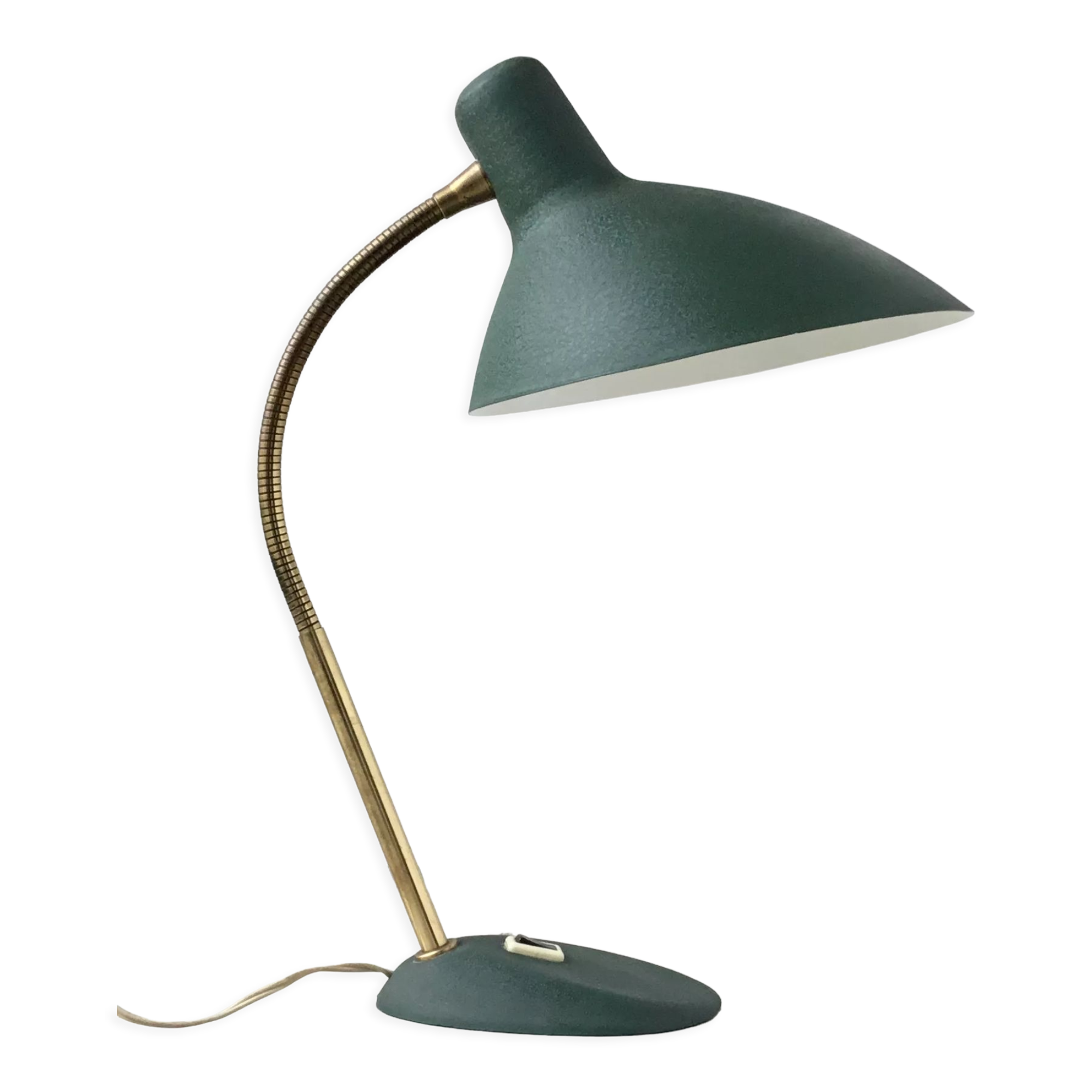 Flexible modernist desk lamp, design 1950