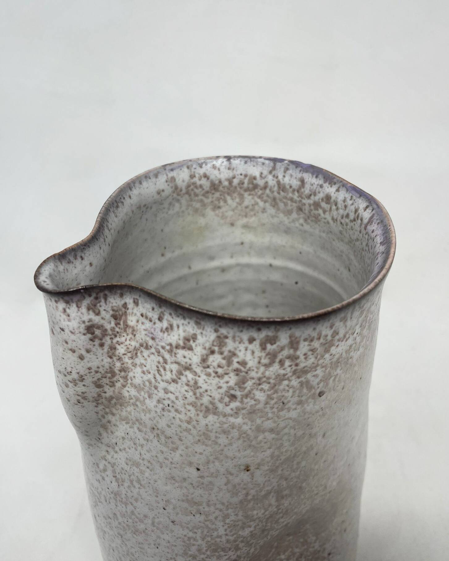 Mid-Century Modern Pair of Ceramic Pitchers by Alessio Tasca, 1970s, Italy