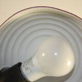 Lampe articulée rouge vintage