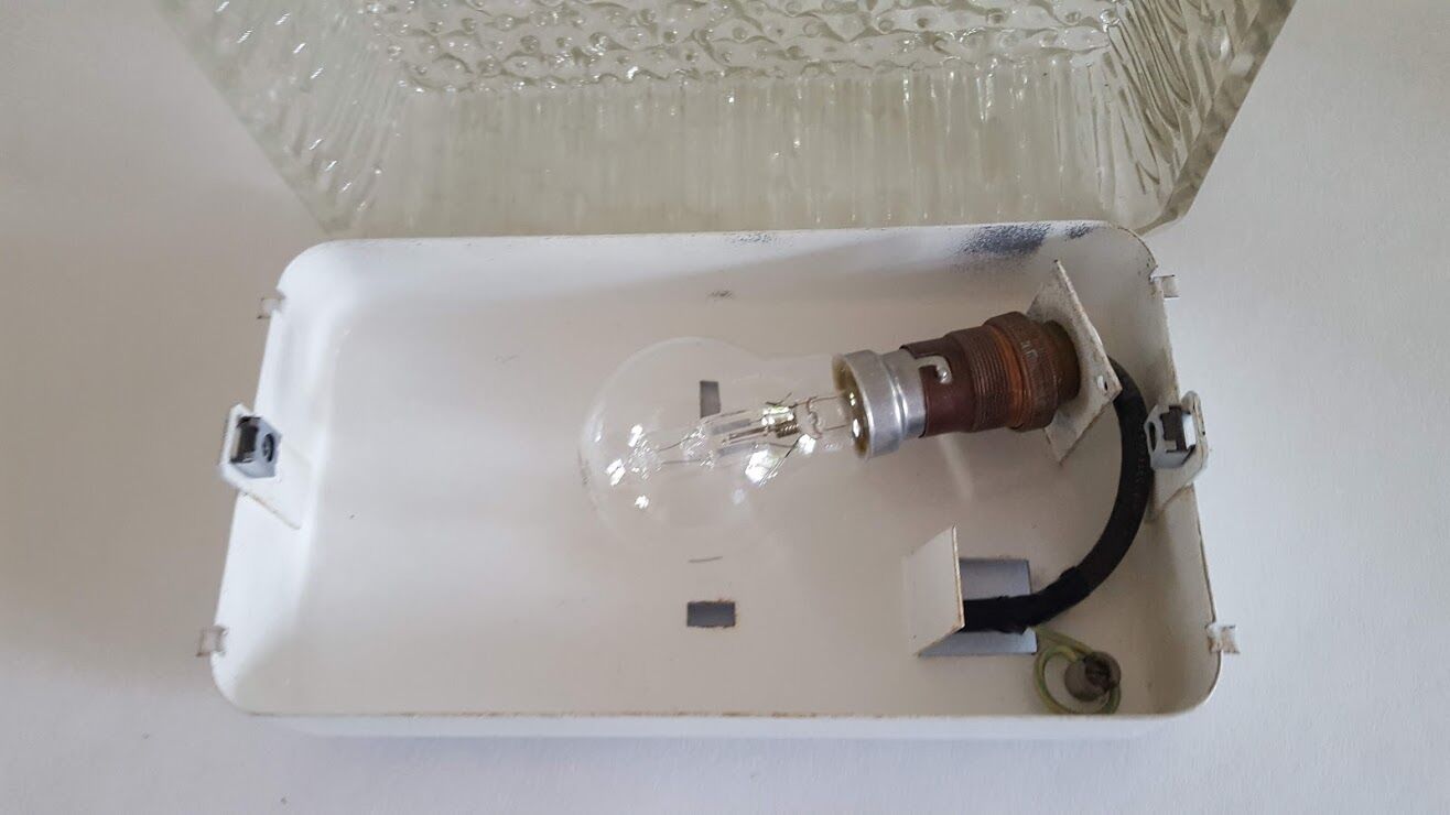 Holophane ceiling or wall sconce