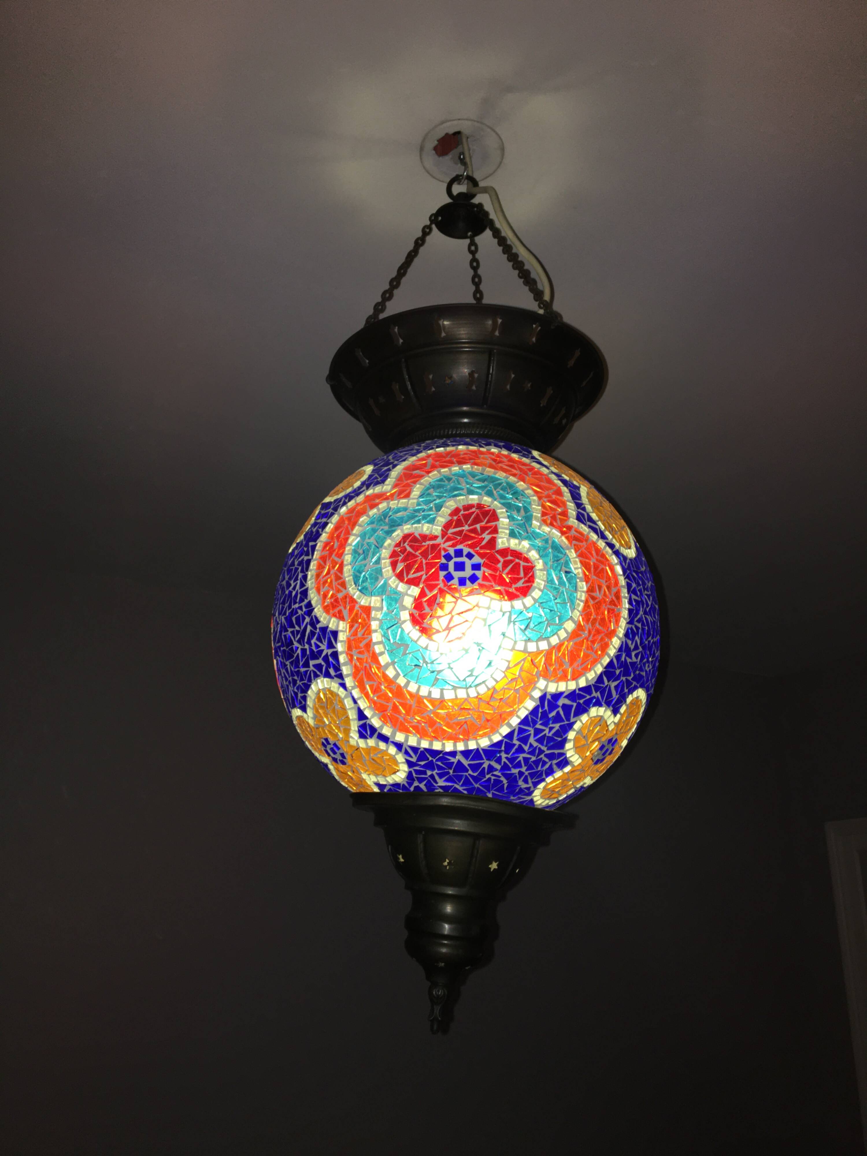 Oriental pendant light