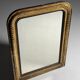 Miroir doré Louis Philippe du 19ème siècle
