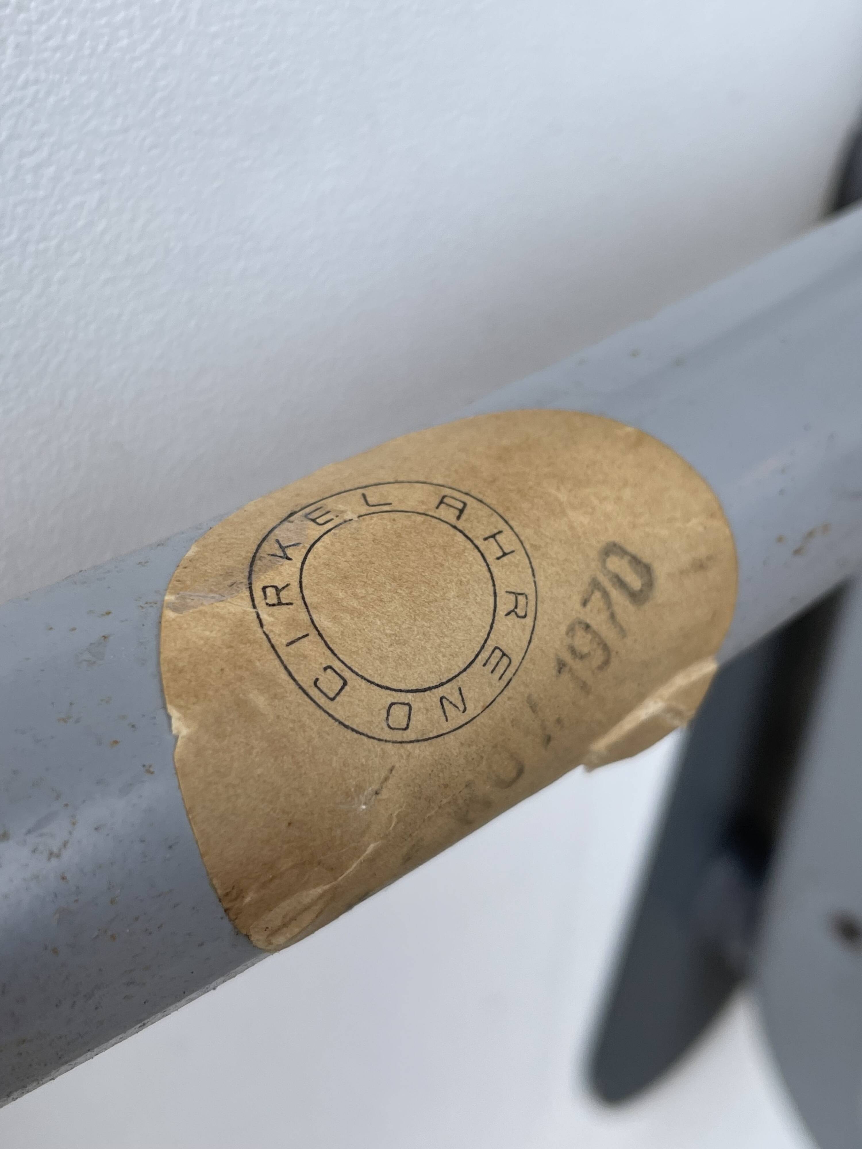 Vintage Friso Kramer Revolt chair for Ahrend de Cirkel 1960 Bi Colour