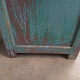 Weathered industrial cupboard