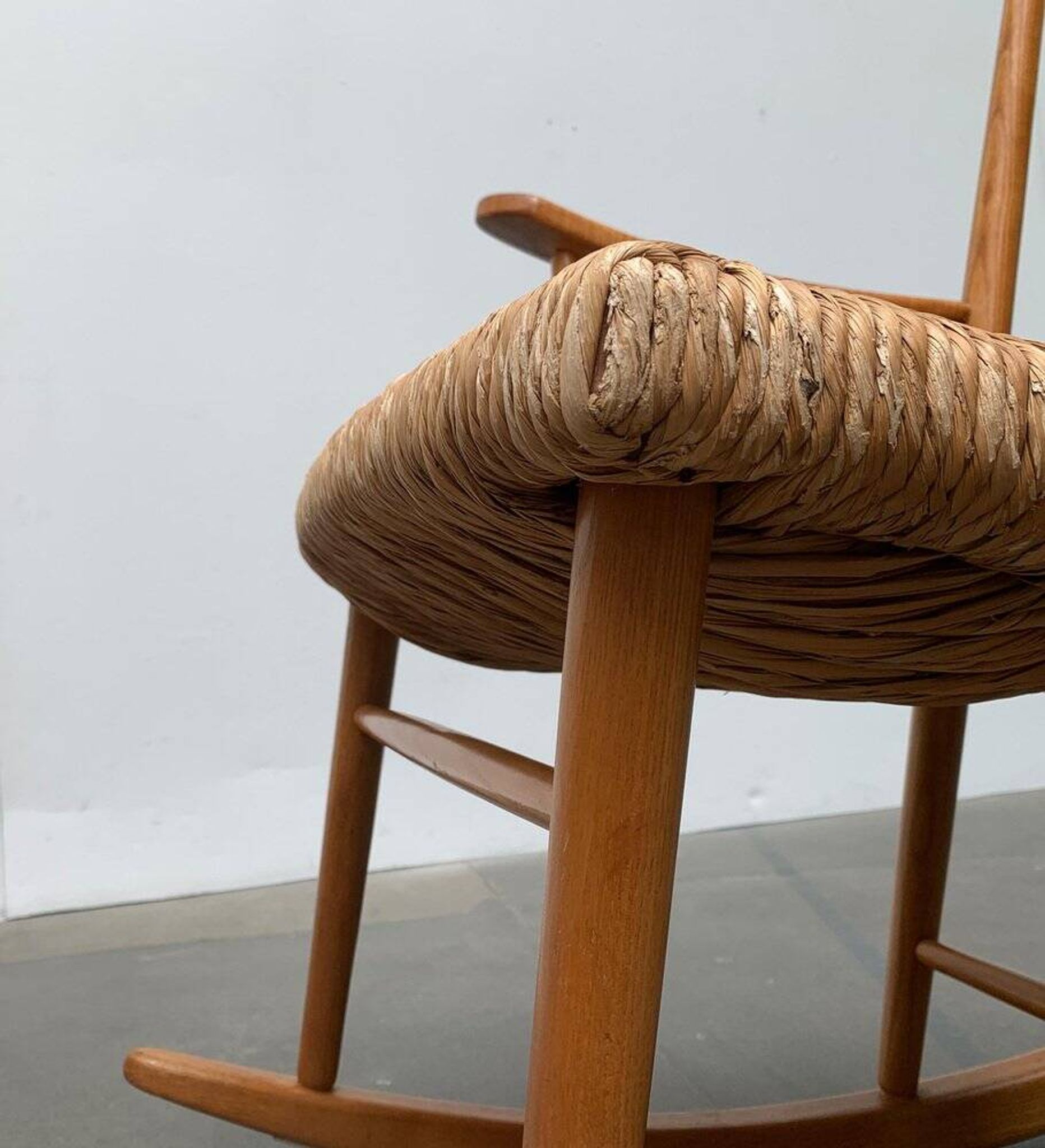 Mid-century Danish rocking chair