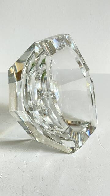CENDRIER Vide-Poche CRISTAL Vintage