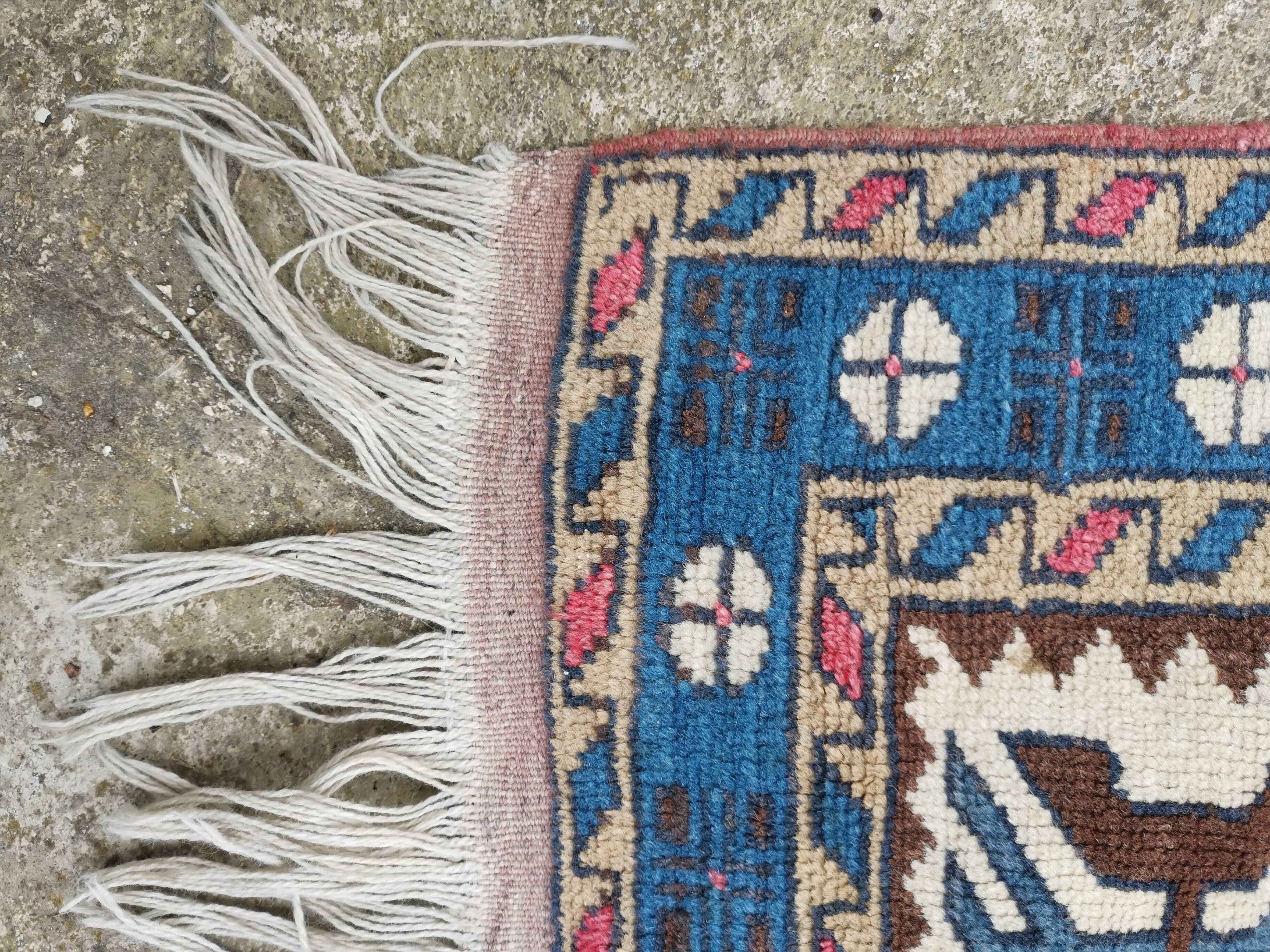 Old oriental rug