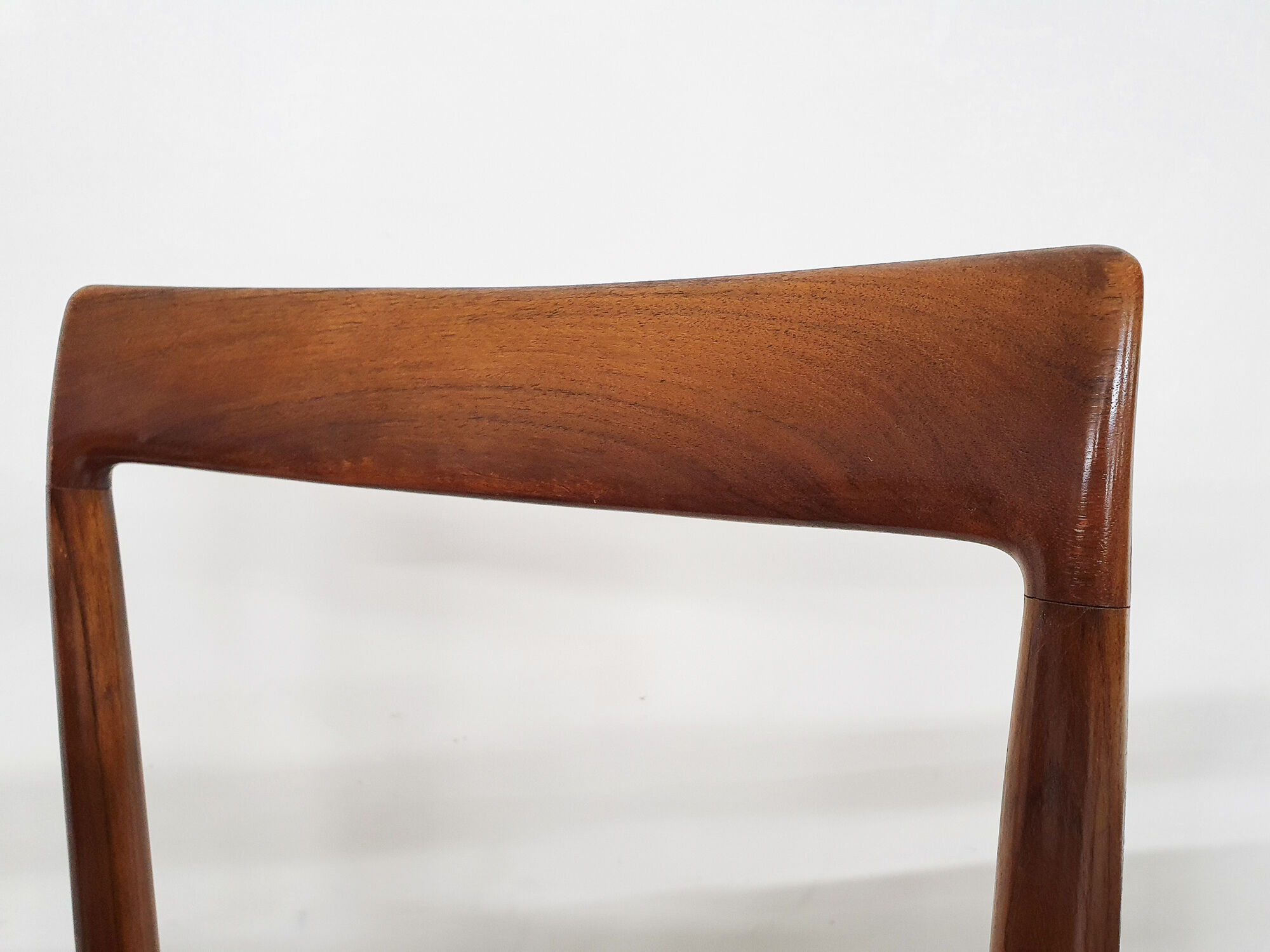 Set of four rosewood dining chairs by Lubke, Germany 1960's