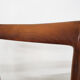 Set of four rosewood dining chairs by Lubke, Germany 1960's