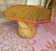 Table basse en bambou