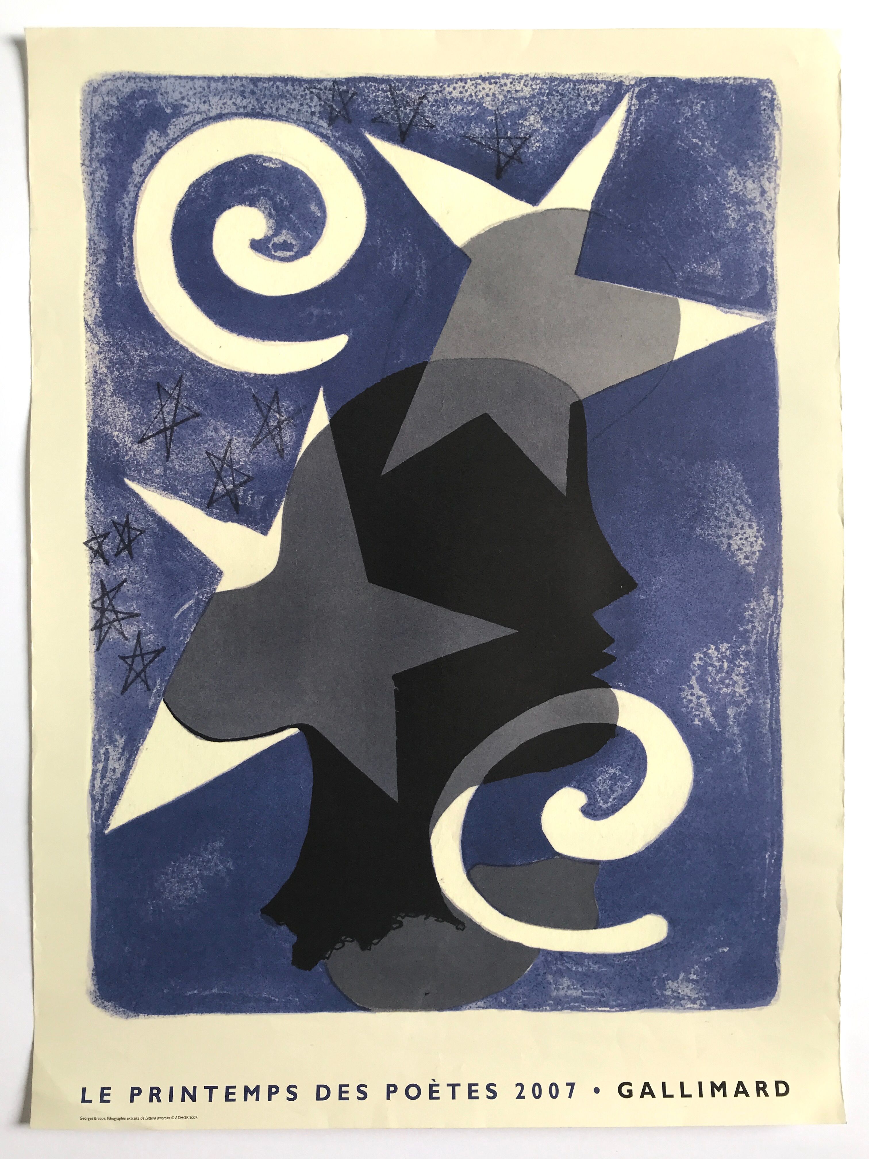 Original poster after Georges Braque, Spring of Poets, 2007