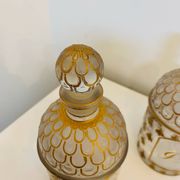 Lot of 2 vintage Guerlain Cologne perfume bottles.