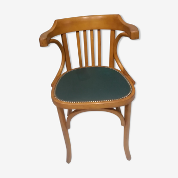 Fauteuil de bistrot Baumann vintage année 1960