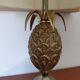 Vintage brass pineapple lamp in the Maison Jansen style – 1970s