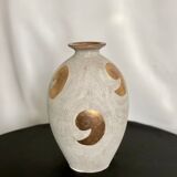 Art Deco sandstone vase Lucien Brisdoux