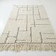 Tapis Marocain motif graphique noir
