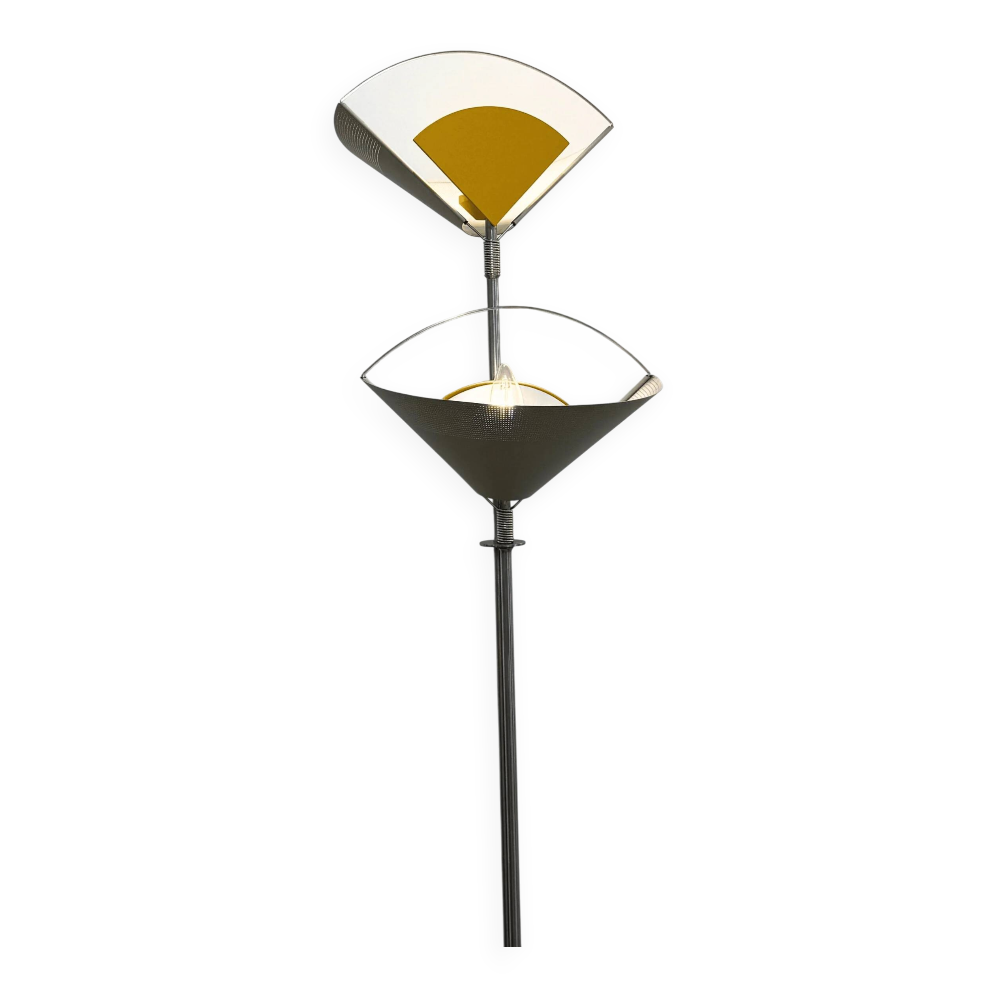Floor lamp "Sintheto Terra D", F. Porsche, Luci Italia, 1984
