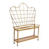 Jardinière d'intérieur scandinave en rotin, Suède, 1960