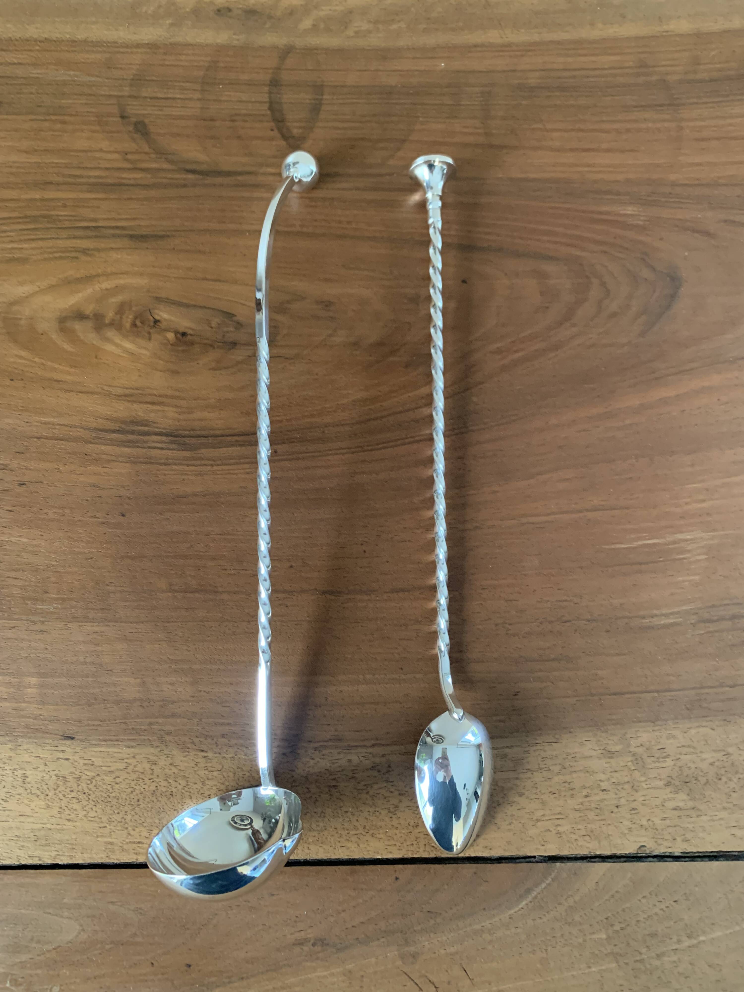 Cocktail spoon and ladle Christofle