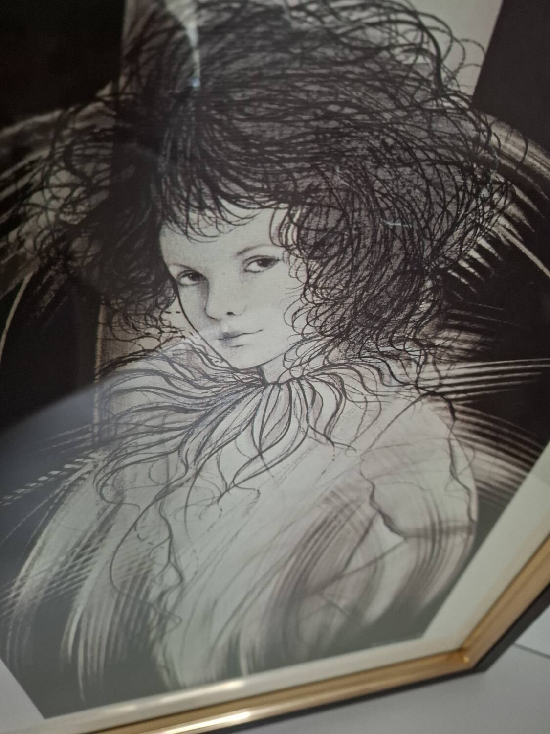 Lithograph by Riccardo Benvenuti 70's