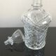 Carafe avec médaillon, verre taillé