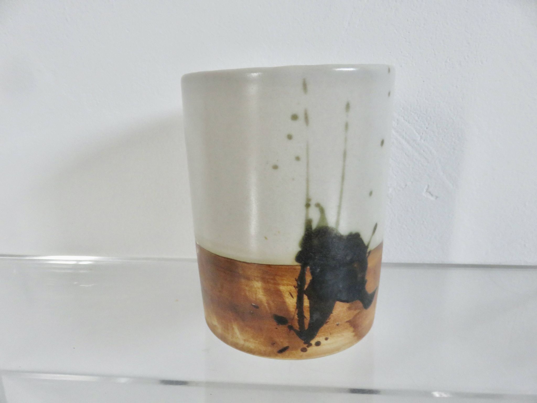 Vase en grès "poterie de la colombe" années 50 60