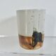 Stoneware vase "dove pottery" 50s 60s