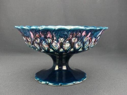 Openwork ceramic fruit bowl from Vallauris