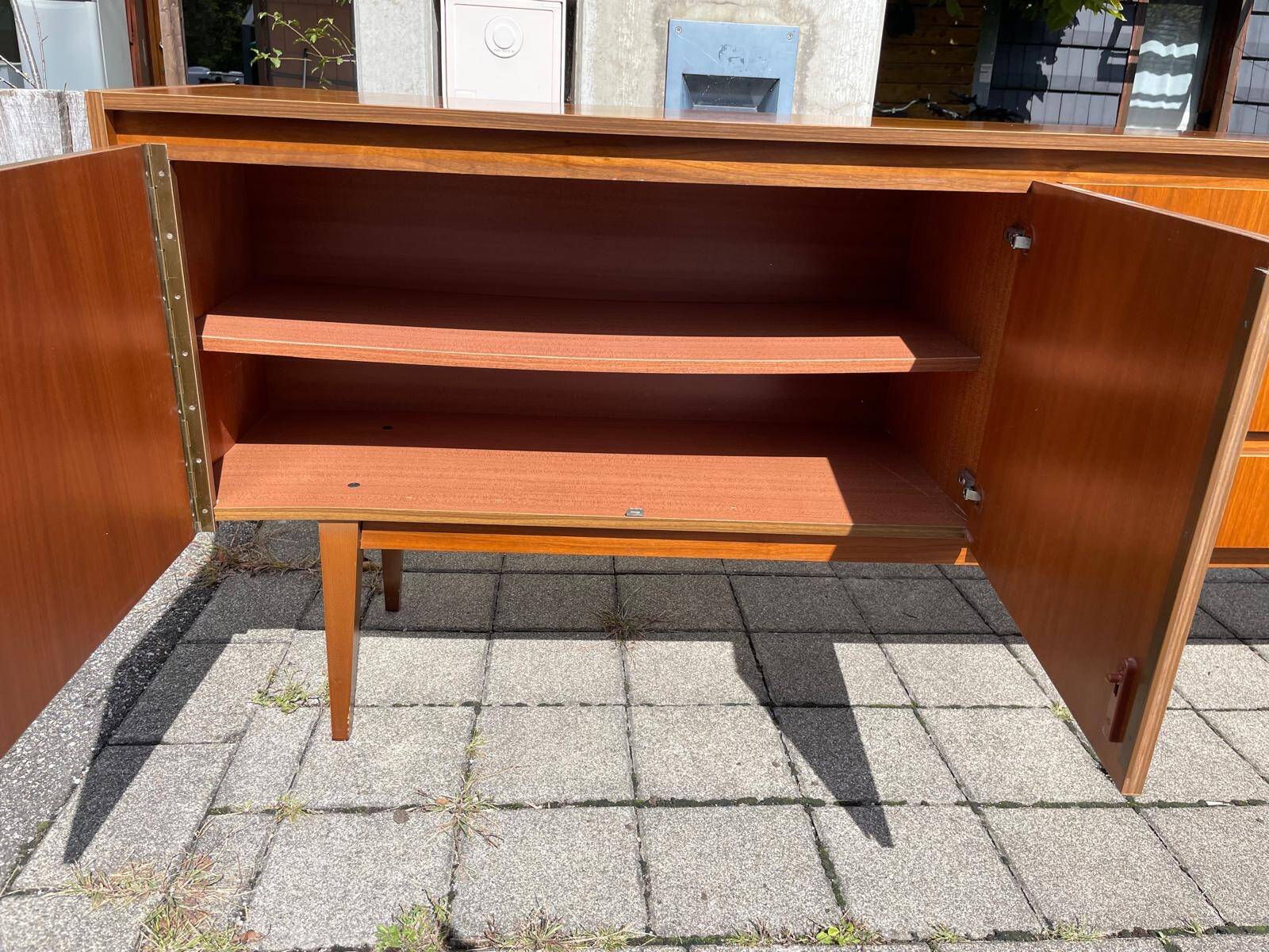 Vintage TV/hi-fi cabinet sideboard