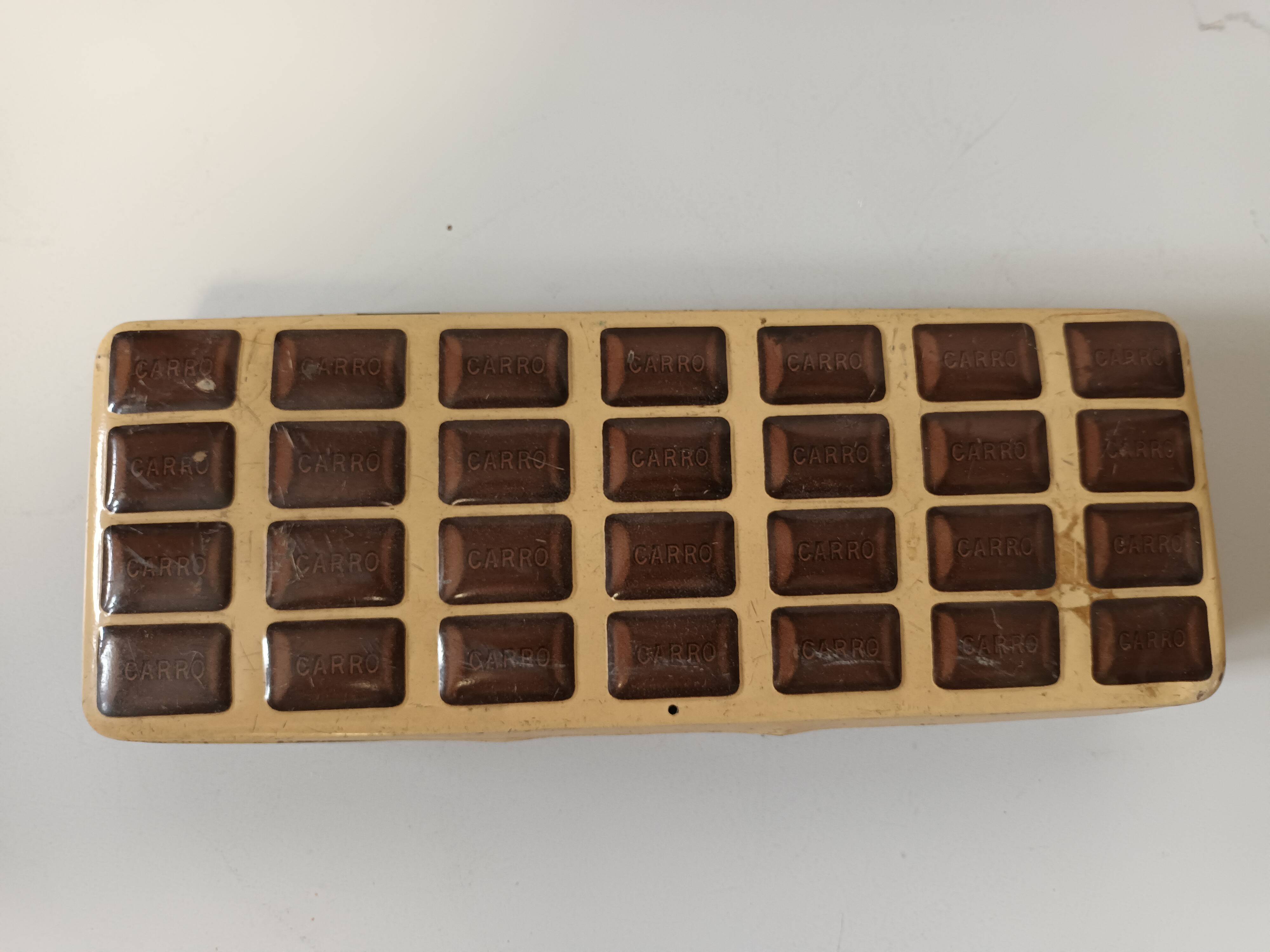 Boîte en métal chocolat
