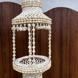 Vintage seashell plant hanger chandelier Ibiza style