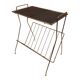 Vinyl magazine rack