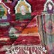 Vintage Moroccan Boujad rug in wool / handmade in Morocco