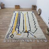 Handmade Berber wool mrirt rug 256 X 146 CM