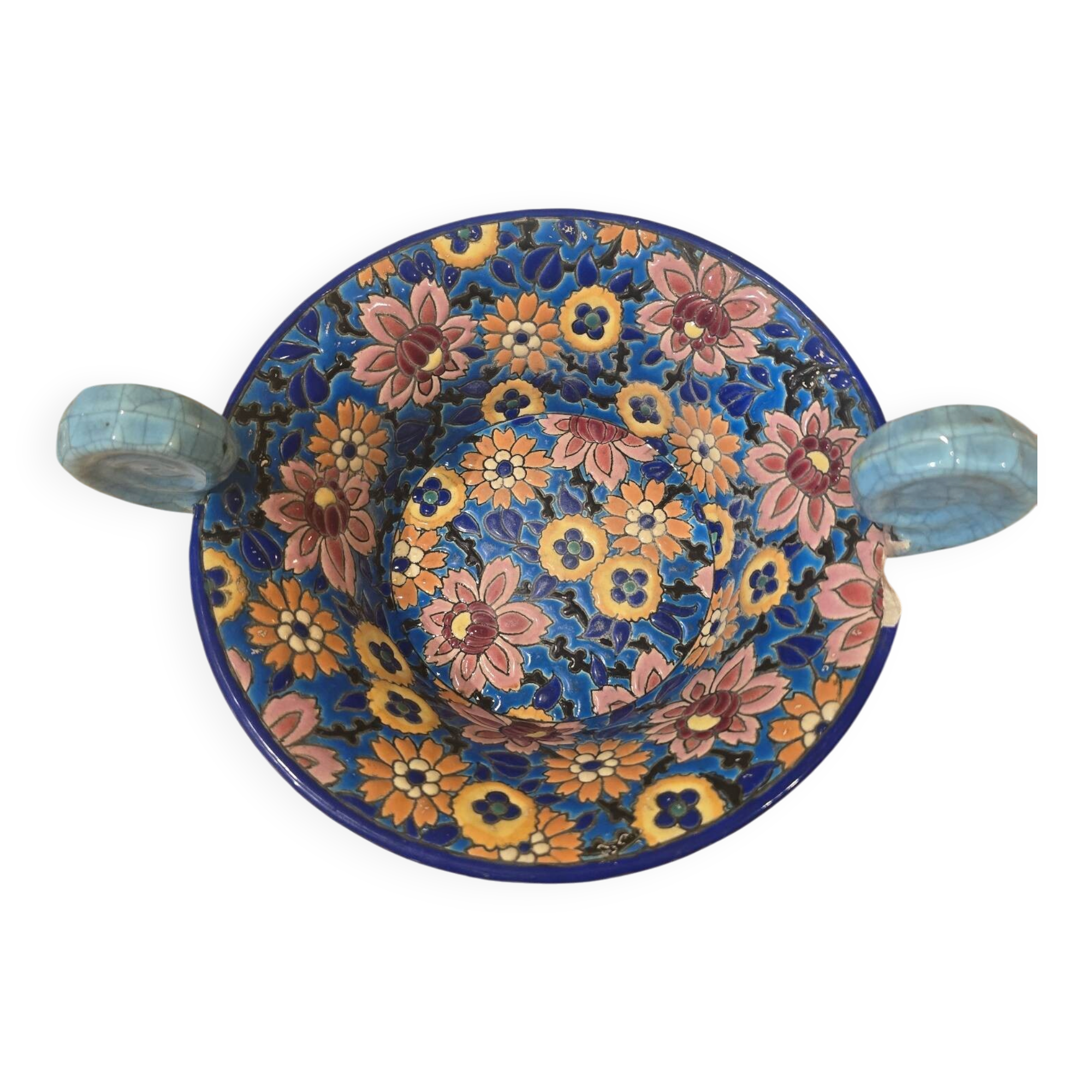 Enamel plate