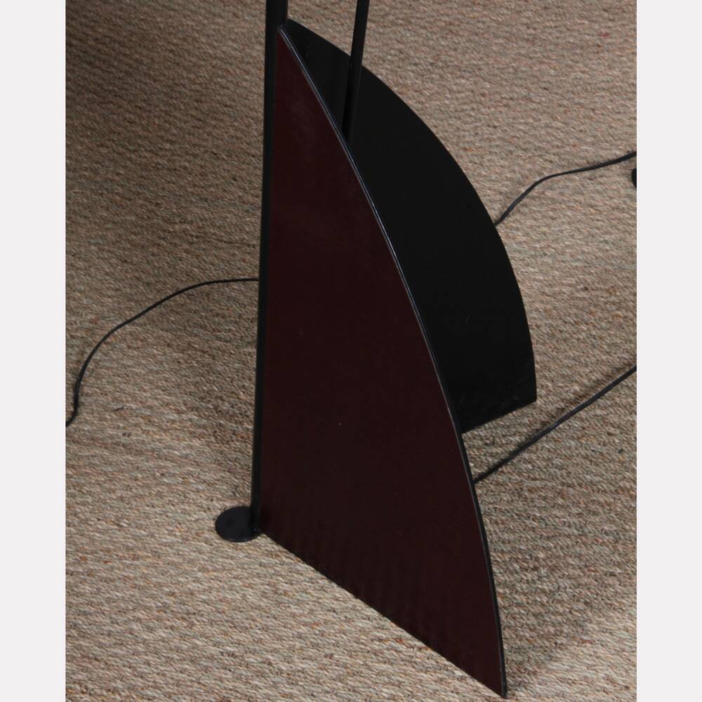 1990s metal floor lamp