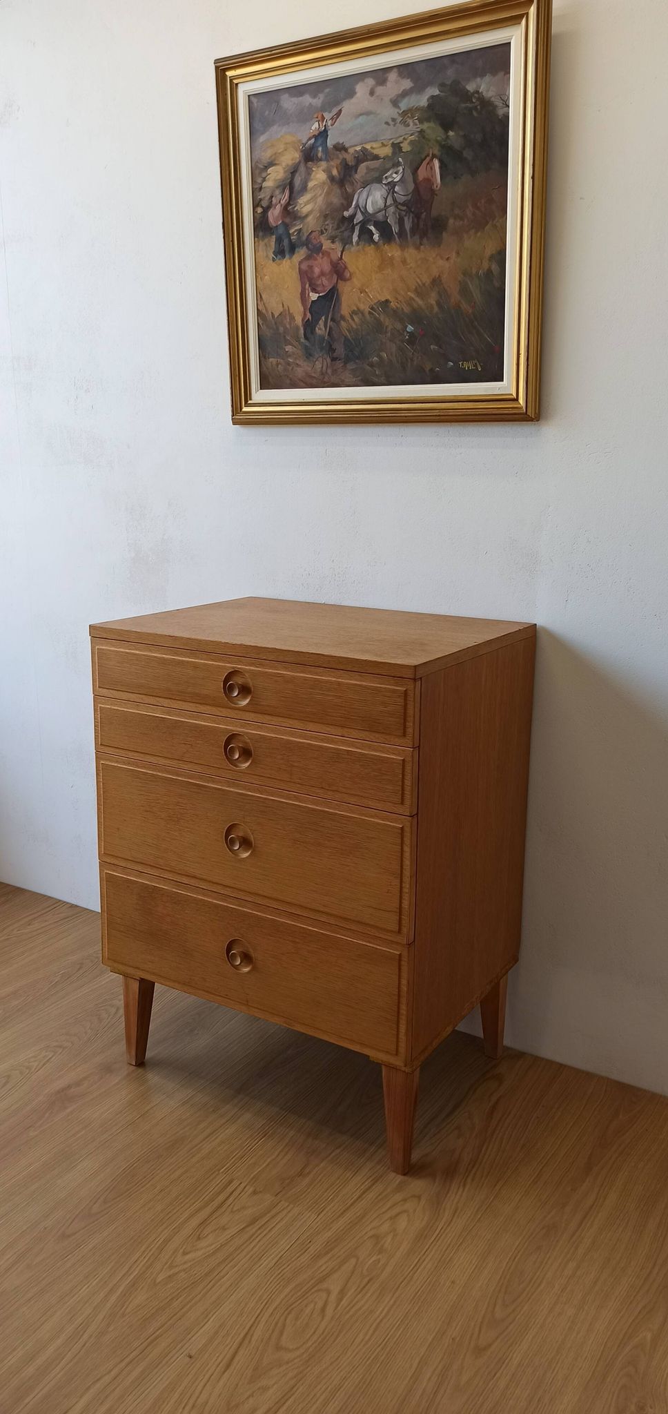Scandinavian Teak Dresser by Bertil Fridhagen for Bodafors, 1970.