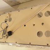 John Perzel textured glass art deco ceiling light