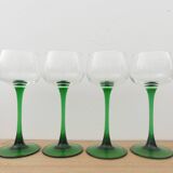 Stemmed glasses