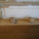 Beech wall coat rack