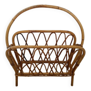 porte revues en osier